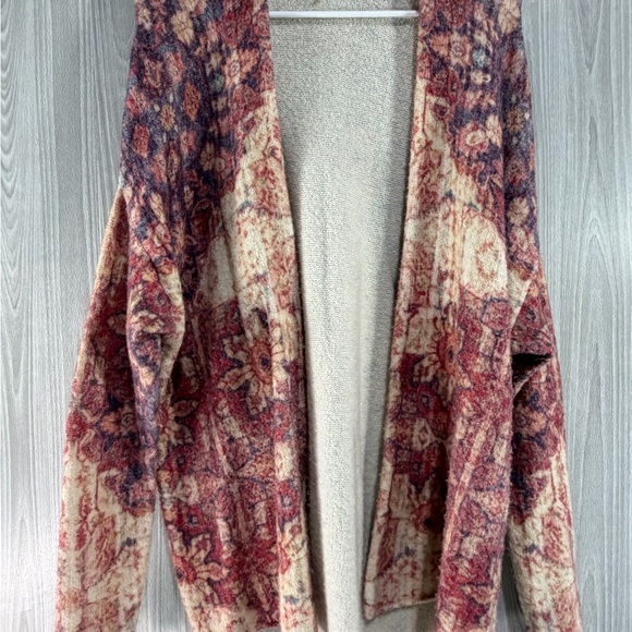 Anthropologie Akemi + Kin Laurel Canyon Wool Alpaca Open Cardigan Sweater XS - Picture 2 of 7